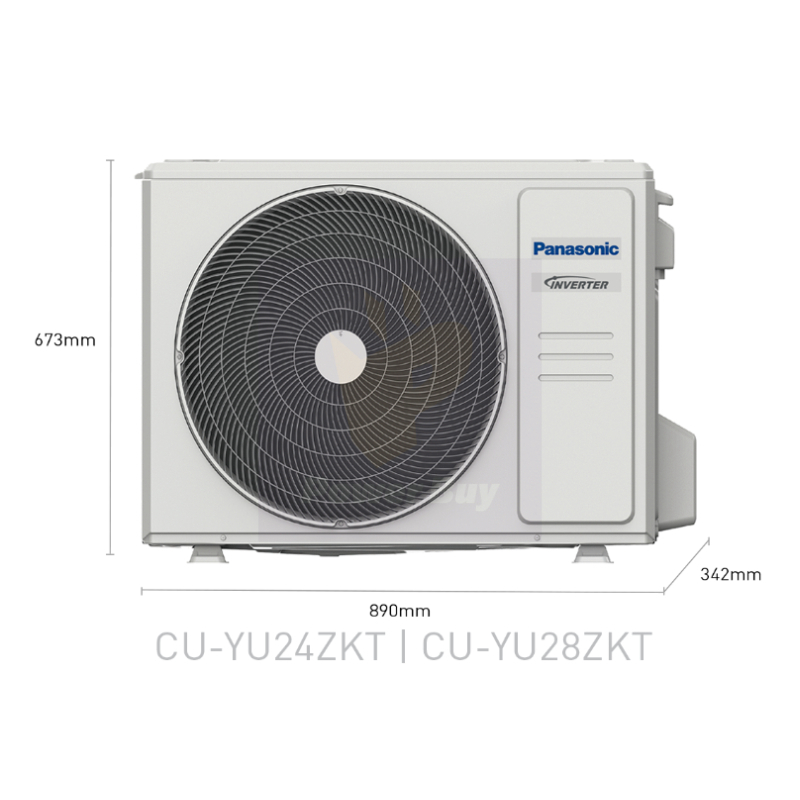 Buy PANASONIC Air Conditioner YU Series (ZKT) 24322 BTU Inverter 